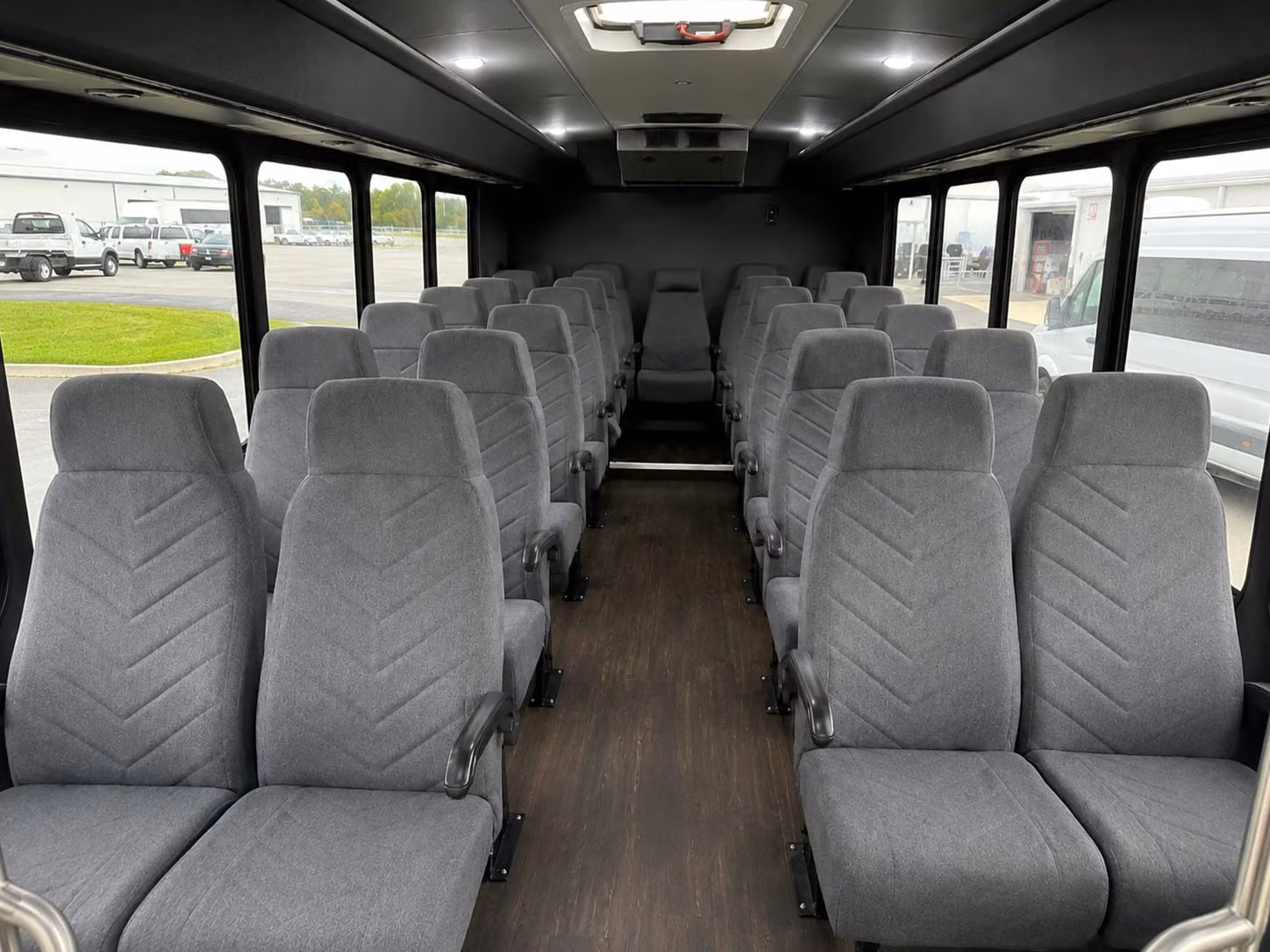 20 passenger minibus interior