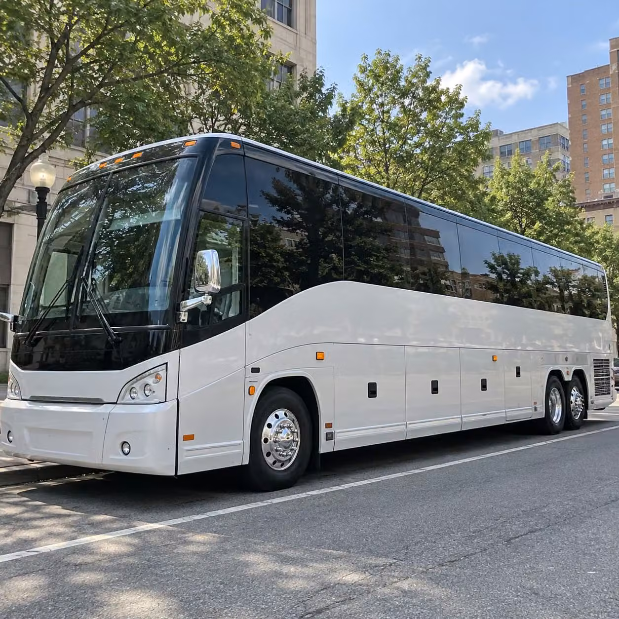 how trip distance and duration affect charter bus rental rates in sarasota