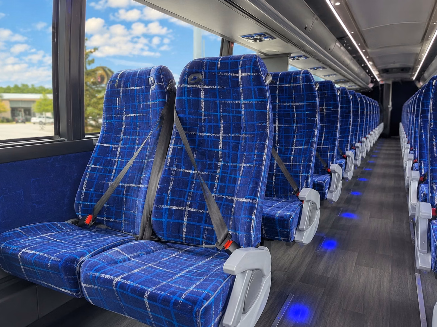 sarasota charter bus interior gallery
