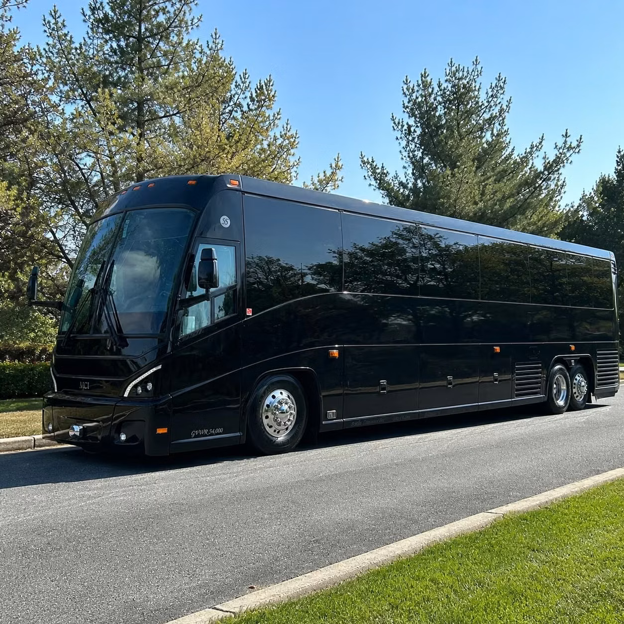 sarasota charter bus rental exterior