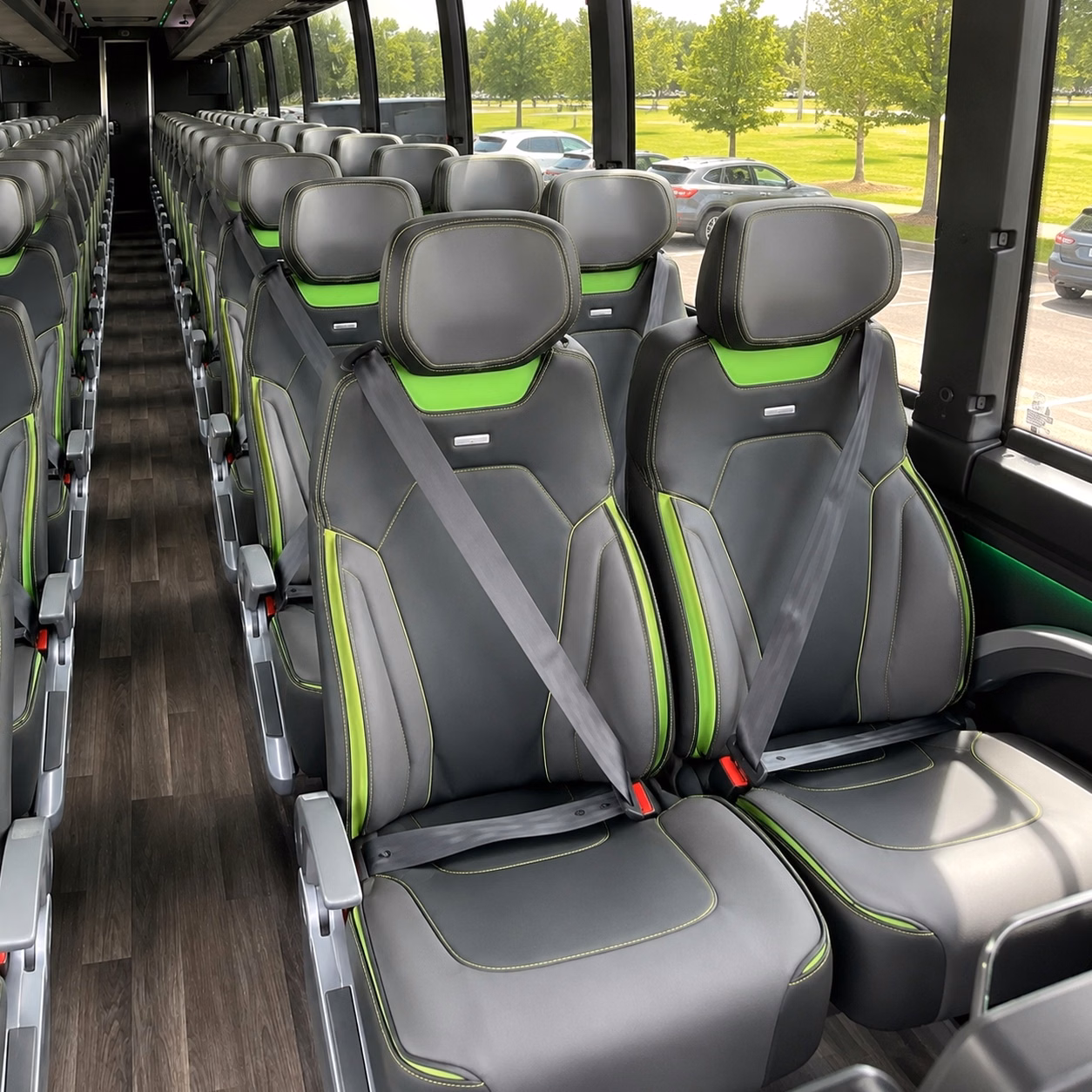 sports team fan charter bus rentals in sarasota