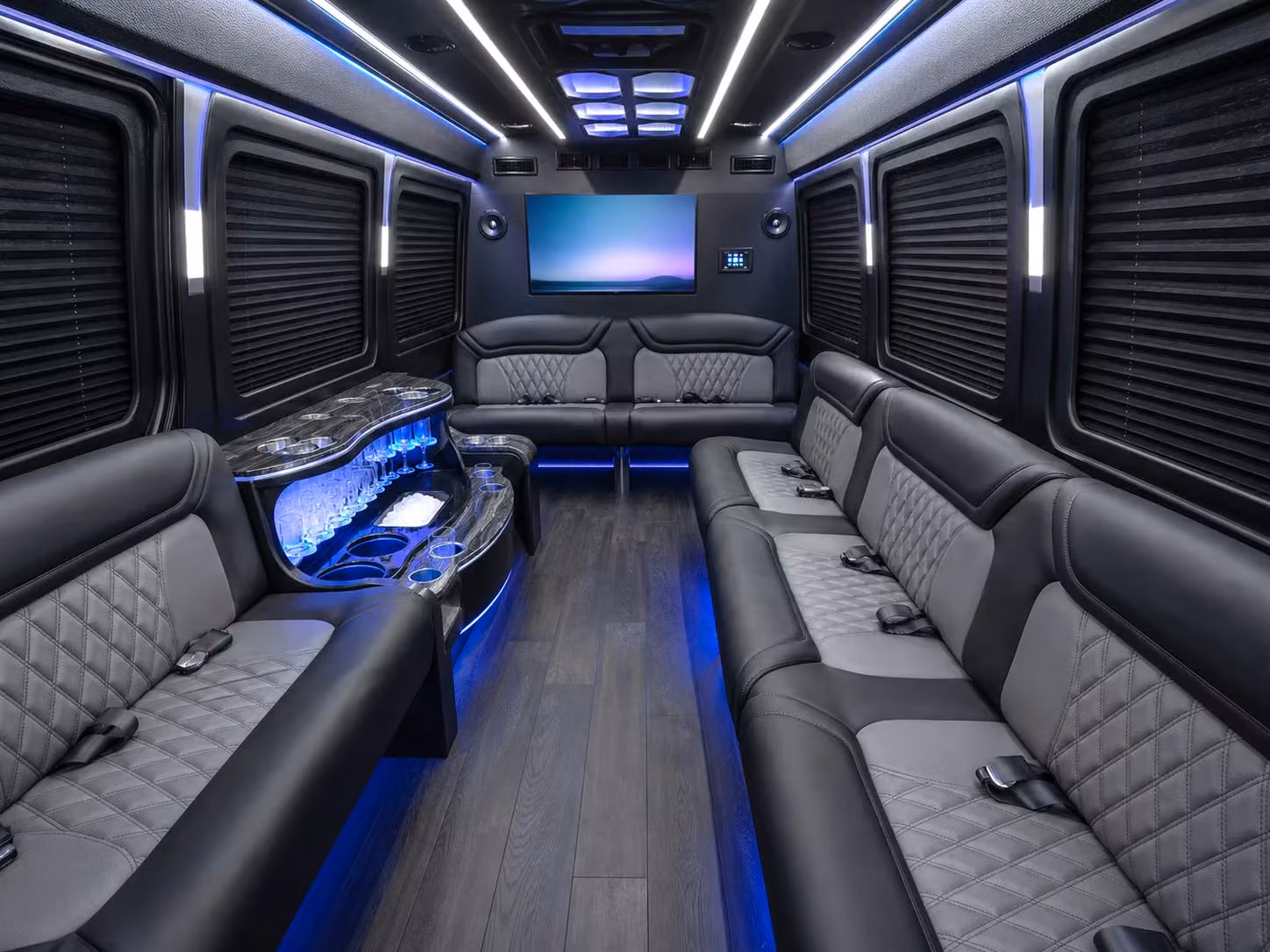 sprinter limousine inside