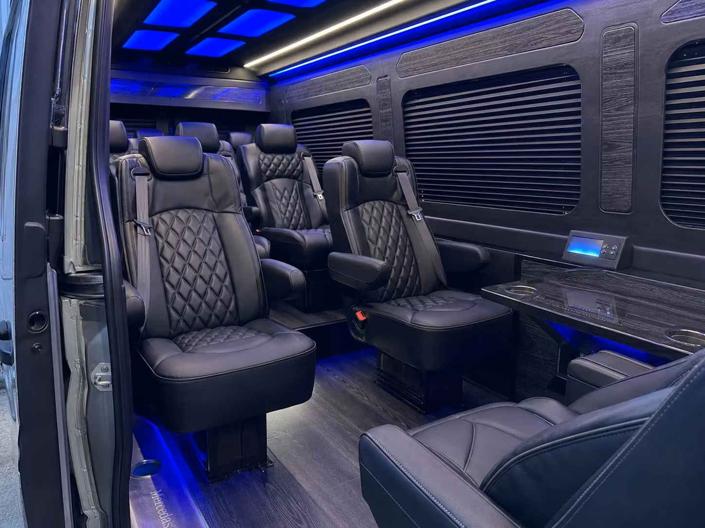 sprinter van transportation for groups and events across sarasota