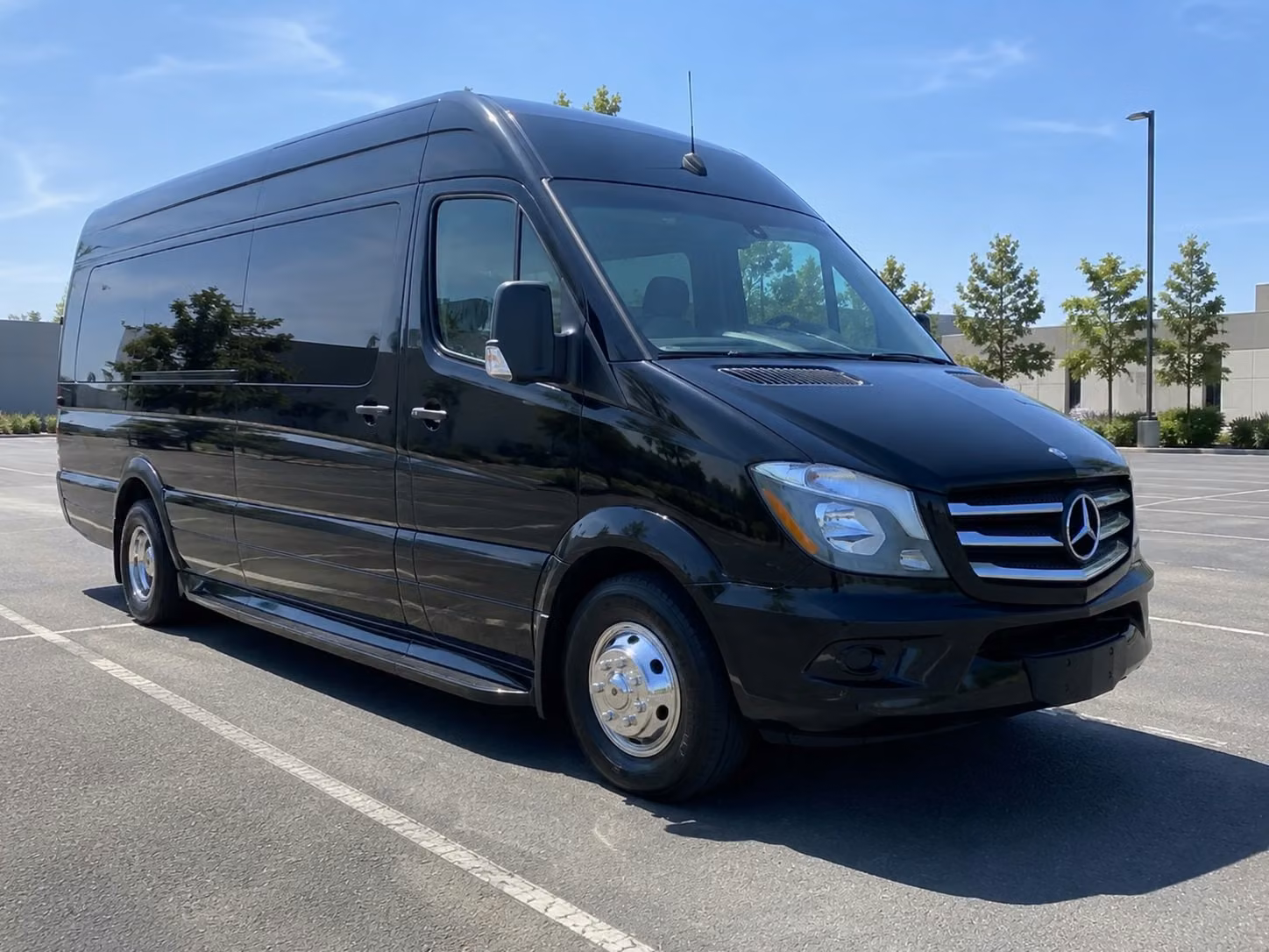sprinter van with driver